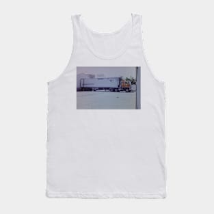 Afternoon nap in the shadow of a trailer truck Guatemala 1991 Tank Top